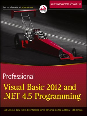 cover image of Professional Visual Basic 2012 and .NET 4.5 Programming